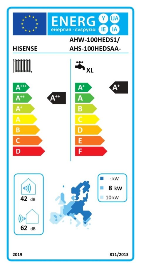 Hisense | AHS-100HEDSAA-23 | Pompa ciepła Hi-Therma Integra 10 kw Jednostka wewnętrzna Hisense | AHS-100HEDSAA-23 | Pompa ciepła Hi-Therma Integra 10 kw Jednostka wewnętrzna