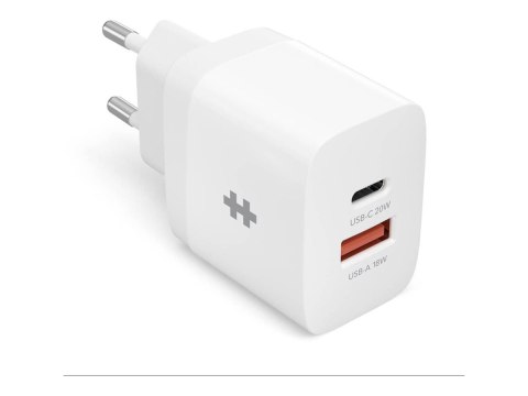 Ładowarka Hyper Hyper® HyperJuice® 20W USB-C (EU), biała | Hyper Ładowarka Hyper Hyper® HyperJuice® 20W USB-C (EU), biała | Hyper