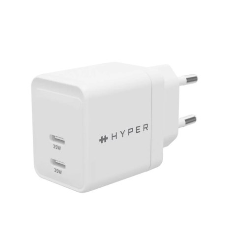 Ładowarka HyperJuice® 35W USB-C GaN, biała | Hyper Ładowarka HyperJuice® 35W USB-C GaN, biała | Hyper