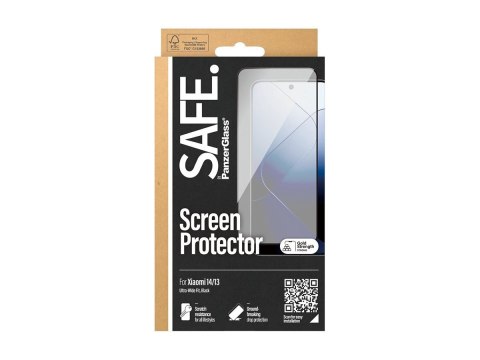 SAFE by PanzerGlass Screen Protector Xiaomi 14 | 13 | Ultra-Wide Fit SAFE by PanzerGlass Screen Protector Xiaomi 14 | 13 | Ultra-Wide Fit