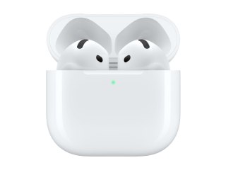 Słuchawki bezprzewodowe Apple AirPods 4 z funkcją aktywnej redukcji hałasu, idealne dla miłośników muzyki i wygody.