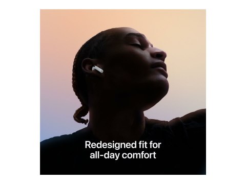 Słuchawki bezprzewodowe Apple AirPods 4 z funkcją aktywnej redukcji hałasu, idealne dla miłośników muzyki i wygody. Słuchawki bezprzewodowe Apple AirPods 4 z funkcją aktywnej redukcji hałasu, idealne dla miłośników muzyki i wygody.