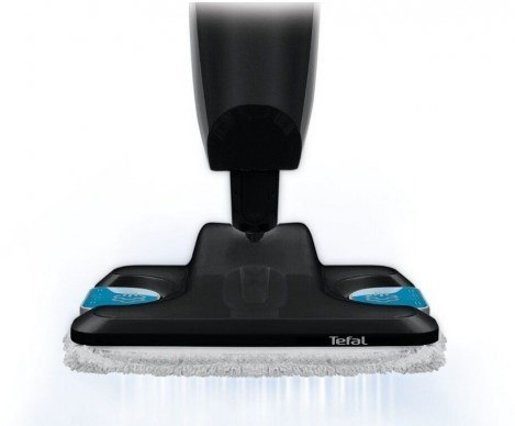 Tefal VP6555RH Steam Power Handstick Mop, 1200 W, Heating time 0,5 min, Black/Light Blue Tefal VP6555RH Steam Power Handstick Mop, 1200 W, Heating time 0,5 min, Black/Light Blue