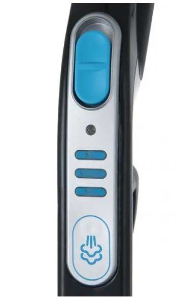 Tefal VP6555RH Steam Power Handstick Mop, 1200 W, Heating time 0,5 min, Black/Light Blue Tefal VP6555RH Steam Power Handstick Mop, 1200 W, Heating time 0,5 min, Black/Light Blue