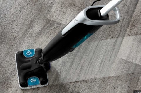Tefal VP6555RH Steam Power Handstick Mop, 1200 W, Heating time 0,5 min, Black/Light Blue Tefal VP6555RH Steam Power Handstick Mop, 1200 W, Heating time 0,5 min, Black/Light Blue
