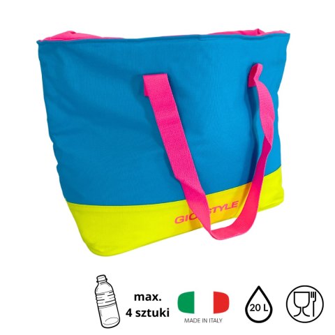 Torba plażowa Kamai Gio Style, w kolorze niebieskim, pojemność 20L Torba plażowa Kamai Gio Style, w kolorze niebieskim, pojemność 20L