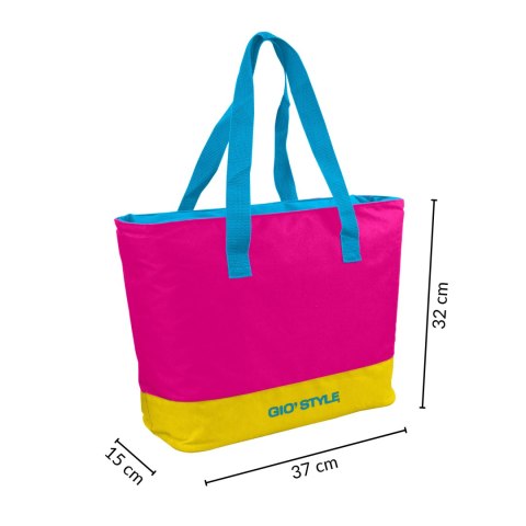 Torba plażowa Kamai Gio Style, w kolorze różowym, pojemność 20L Torba plażowa Kamai Gio Style, w kolorze różowym, pojemność 20L