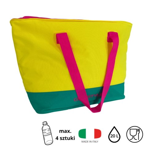 Torba plażowa Kamai Gio Style, w kolorze żółtym, pojemność 20L Torba plażowa Kamai Gio Style, w kolorze żółtym, pojemność 20L