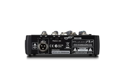 Wharfedale Connect 502USB Mixer Console Wharfedale Connect 502USB Mixer Console