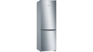 Bosch | Chłodziarka Serie 2 | KGN33NLEB | Klasa efektywności energetycznej E | Wolnostojąca | Kombi | Wysokość 176 cm | System N