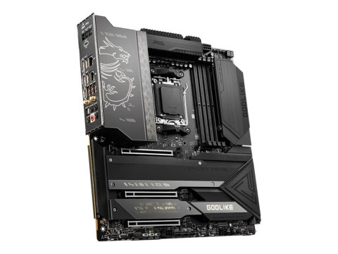 MSI | MEG X670E GODLIKE | Rodzina procesorów AMD | Gniazdo procesora AM5 | DDR5 DIMM | Gniazda pamięci 4 | Obsługiwane interfejs MSI | MEG X670E GODLIKE | Rodzina procesorów AMD | Gniazdo procesora AM5 | DDR5 DIMM | Gniazda pamięci 4 | Obsługiwane interfejs