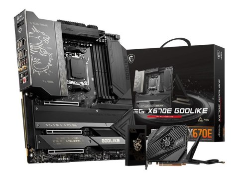 MSI | MEG X670E GODLIKE | Rodzina procesorów AMD | Gniazdo procesora AM5 | DDR5 DIMM | Gniazda pamięci 4 | Obsługiwane interfejs MSI | MEG X670E GODLIKE | Rodzina procesorów AMD | Gniazdo procesora AM5 | DDR5 DIMM | Gniazda pamięci 4 | Obsługiwane interfejs