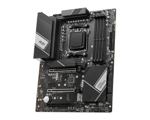 MSI | PRO X670-P WIFI | Rodzina procesorów AMD | Gniazdo procesora AM5 | DDR5 DIMM | Gniazda pamięci 4 | Obsługiwane interfejsy