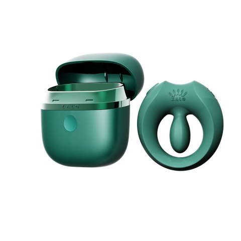 Pierścień erekcyjny ze stymulatorem Apis Turquoise Green Zalo Pierścień erekcyjny ze stymulatorem Apis Turquoise Green Zalo