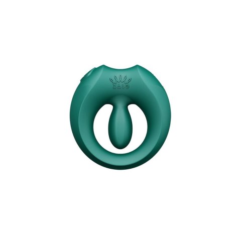 Pierścień erekcyjny ze stymulatorem Apis Turquoise Green Zalo Pierścień erekcyjny ze stymulatorem Apis Turquoise Green Zalo