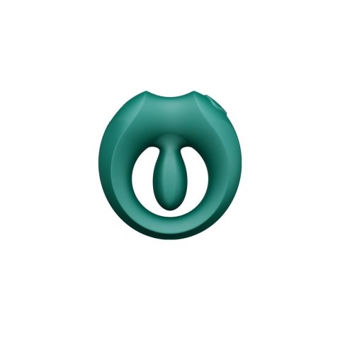 Pierścień erekcyjny ze stymulatorem Apis Turquoise Green Zalo Pierścień erekcyjny ze stymulatorem Apis Turquoise Green Zalo