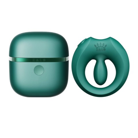 Pierścień erekcyjny ze stymulatorem Apis Turquoise Green Zalo Pierścień erekcyjny ze stymulatorem Apis Turquoise Green Zalo