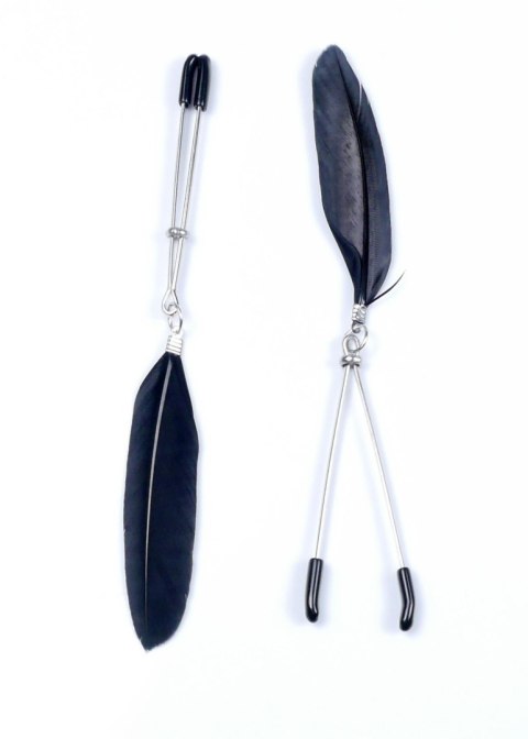 Szczypce na sutki zaciski pióra bondage bdsm Szczypce na sutki zaciski pióra bondage bdsm