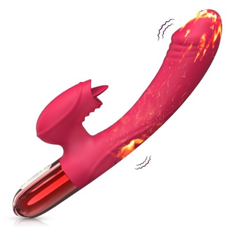 Wibrator podgrzewany damski królik wibracje sex Wibrator podgrzewany damski królik wibracje sex