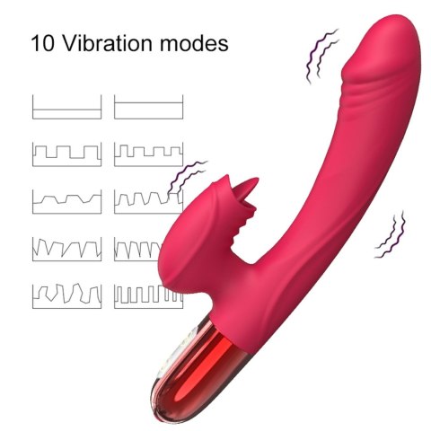 Wibrator podgrzewany damski królik wibracje sex Wibrator podgrzewany damski królik wibracje sex