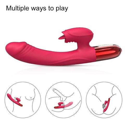 Wibrator podgrzewany damski królik wibracje sex Wibrator podgrzewany damski królik wibracje sex