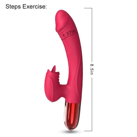 Wibrator podgrzewany damski królik wibracje sex Wibrator podgrzewany damski królik wibracje sex