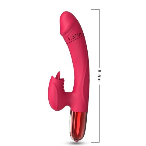 Wibrator podgrzewany damski królik wibracje sex Wibrator podgrzewany damski królik wibracje sex