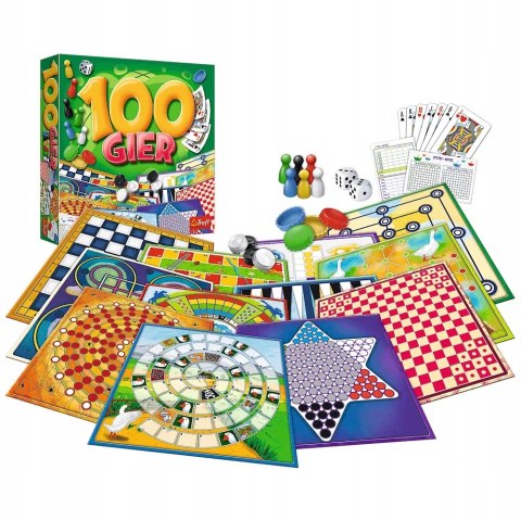 Gra planszowa 100 Gier Trefl 02117