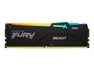 Kingston KF556C36BBEAK2-128 64GBx2pcs 5600MT/s DDR5 CL36 DIMM FURY Beast RGB BLK K2
