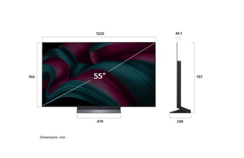 LG OLED55C51LA | 55 | Smart TV | webOS 25 | UHD LG OLED55C51LA | 55 | Smart TV | webOS 25 | UHD