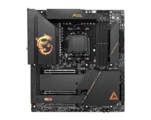 MSI | MEG X670E ACE | Rodzina procesorów AMD | Gniazdo procesora AM5 | DDR5 DIMM | Gniazda pamięci 4 | Obsługiwane interfejsy dy MSI | MEG X670E ACE | Rodzina procesorów AMD | Gniazdo procesora AM5 | DDR5 DIMM | Gniazda pamięci 4 | Obsługiwane interfejsy dy