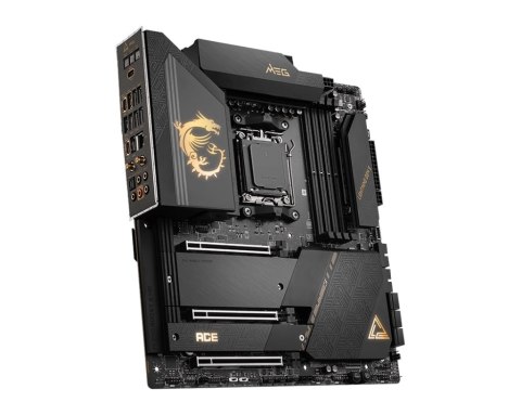 MSI | MEG X670E ACE | Rodzina procesorów AMD | Gniazdo procesora AM5 | DDR5 DIMM | Gniazda pamięci 4 | Obsługiwane interfejsy dy MSI | MEG X670E ACE | Rodzina procesorów AMD | Gniazdo procesora AM5 | DDR5 DIMM | Gniazda pamięci 4 | Obsługiwane interfejsy dy