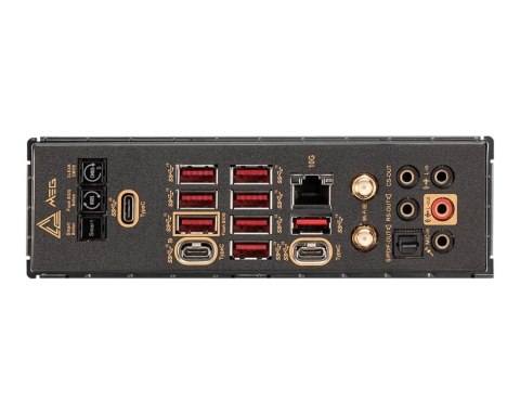 MSI | MEG X670E ACE | Rodzina procesorów AMD | Gniazdo procesora AM5 | DDR5 DIMM | Gniazda pamięci 4 | Obsługiwane interfejsy dy MSI | MEG X670E ACE | Rodzina procesorów AMD | Gniazdo procesora AM5 | DDR5 DIMM | Gniazda pamięci 4 | Obsługiwane interfejsy dy