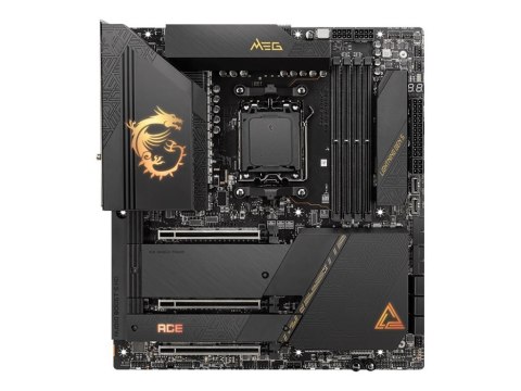 MSI | MEG X670E ACE | Rodzina procesorów AMD | Gniazdo procesora AM5 | DDR5 DIMM | Gniazda pamięci 4 | Obsługiwane interfejsy dy MSI | MEG X670E ACE | Rodzina procesorów AMD | Gniazdo procesora AM5 | DDR5 DIMM | Gniazda pamięci 4 | Obsługiwane interfejsy dy