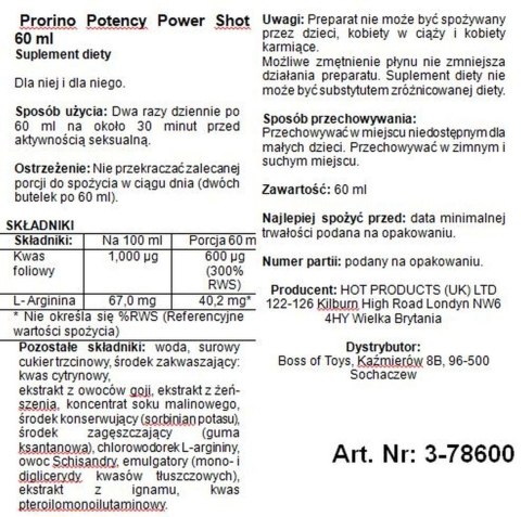 Potencja libido krople unisex większa ochota 60ml Potencja libido krople unisex większa ochota 60ml