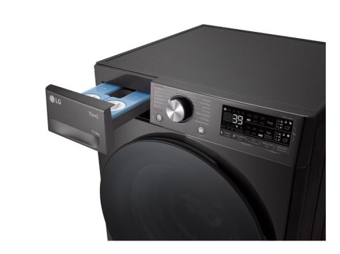 Pralka LG z suszarką | F4DR711S2BA | Klasa efektywności energetycznej A/D | Ładowana od frontu | Pojemność prania 11 kg | 1400 o Pralka LG z suszarką | F4DR711S2BA | Klasa efektywności energetycznej A/D | Ładowana od frontu | Pojemność prania 11 kg | 1400 o