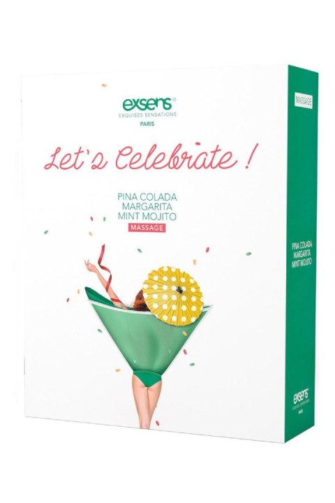 EXSENS GIFT SET LET'S CELEBRATE! 3 x 30ML EXSENS GIFT SET LET'S CELEBRATE! 3 x 30ML
