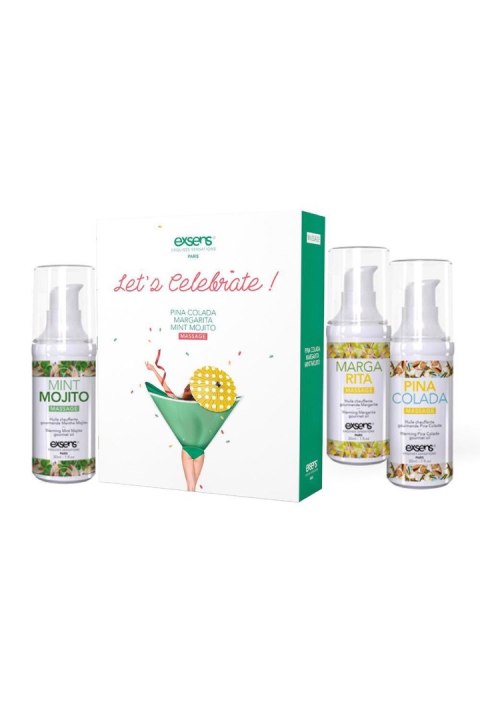EXSENS GIFT SET LET'S CELEBRATE! 3 x 30ML EXSENS GIFT SET LET'S CELEBRATE! 3 x 30ML