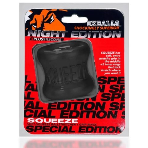 Oxballs Squeeze Ballstretcher Special Edition Night Black Oxballs Squeeze Ballstretcher Special Edition Night Black