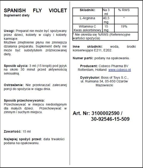 Podniecające krople hiszpańska mucha afrodyzjak Podniecające krople hiszpańska mucha afrodyzjak