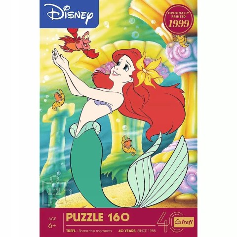Puzzle 160 el. 40-lecie Mała Syrenka Trefl 40056