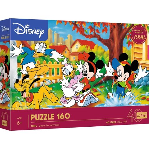 Puzzle 160 el. 40-lecie Zabawa w kałużach Trefl 40055