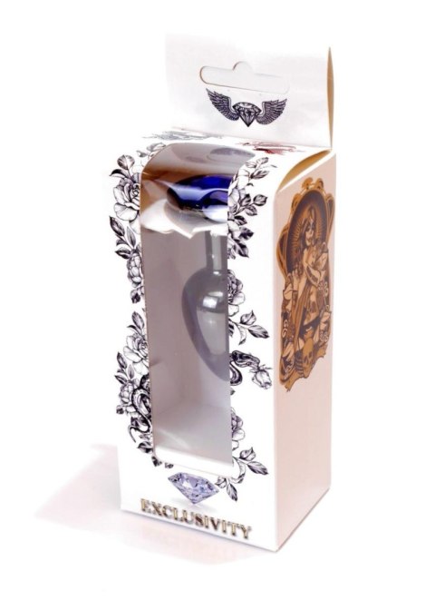 Sex plug korek analny stalowy z kryształem 2,7cm Sex plug korek analny stalowy z kryształem 2,7cm