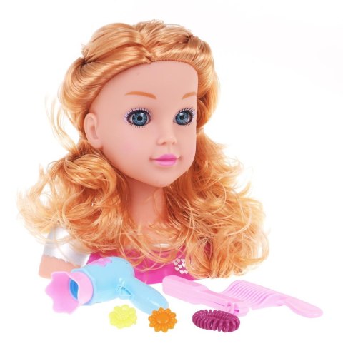 Blond Głowa do Stylizacji + Akcesoria Blond Głowa do Stylizacji + Akcesoria