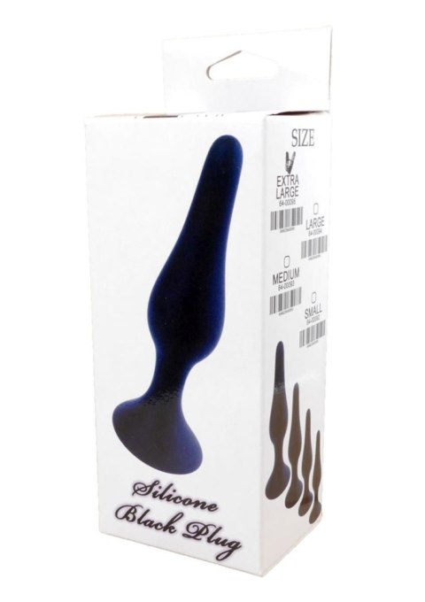 Plug analny korek zatyczka silikon przyssawka 12cm Plug analny korek zatyczka silikon przyssawka 12cm