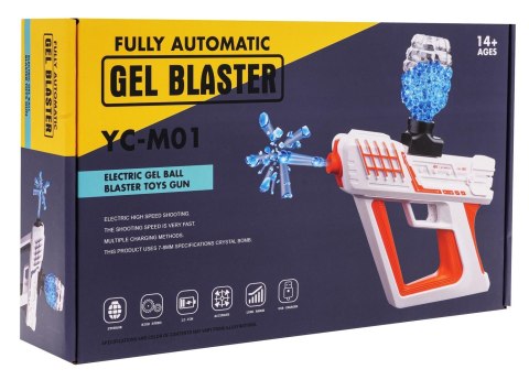 Pistolet GEL BLASTER Pomarańczowy + Akcesoria Pistolet GEL BLASTER Pomarańczowy + Akcesoria