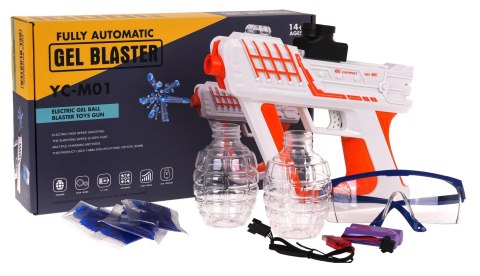 Pistolet GEL BLASTER Pomarańczowy + Akcesoria Pistolet GEL BLASTER Pomarańczowy + Akcesoria