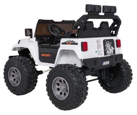 Pojazd Extreme Sport 4x4 Zmienna Wielkość Biały Pojazd Extreme Sport 4x4 Zmienna Wielkość Biały