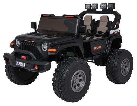 Pojazd Extreme Sport 4x4 Zmienna Wielkość Czarny Pojazd Extreme Sport 4x4 Zmienna Wielkość Czarny