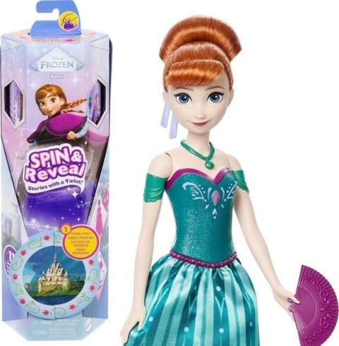 Lalka Disney Frozen Spin&Reveal Anna Lalka Disney Frozen Spin&Reveal Anna